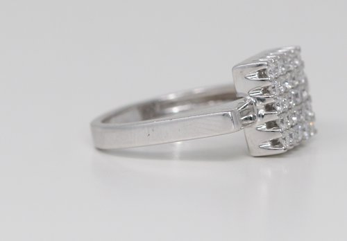 18ct White Gold Diamond Ring | Angus & Coote