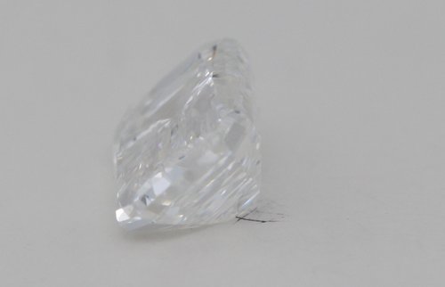 0.99 carat white rough diamond crystal