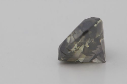 Heart Cut Loose Diamond (1.52 Ct,Natural Fancy Dark Green Gray