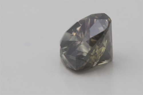 Heart Cut Loose Diamond (1.52 Ct,Natural Fancy Dark Green Gray