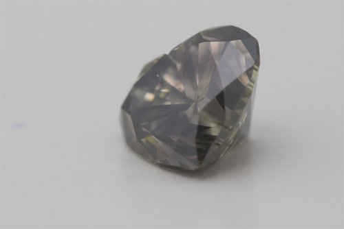 Heart Cut Loose Diamond (1.52 Ct,Natural Fancy Dark Green Gray