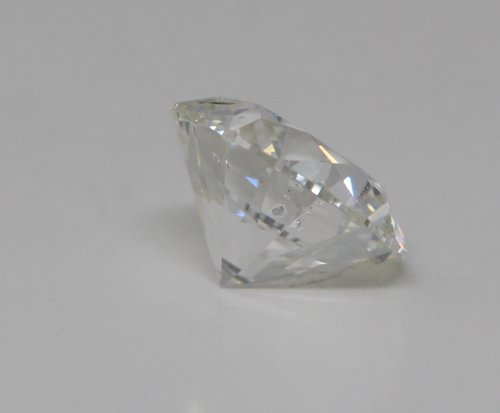 Round Cut Loose Diamond (1 Ct,I Color,Si2 Clarity) GIA Certified