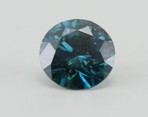 Natural Loose Diamonds Round Shape Blue Color SI1 to VS1 Clarity 10 Pcs Lot KR17