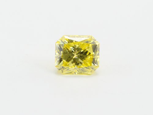 Radiant Loose Diamond (0.86 Ct, Fancy Intense Yellow(Irradiated) Color,  Vs1(clarity Enhanced) Clarity) IGL