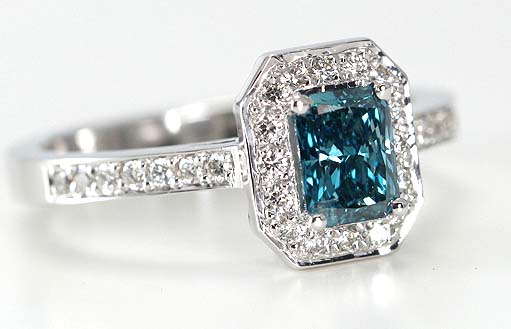 Blue Sapphire Wedding Ring - Blue Sapphire Engagement Ring
