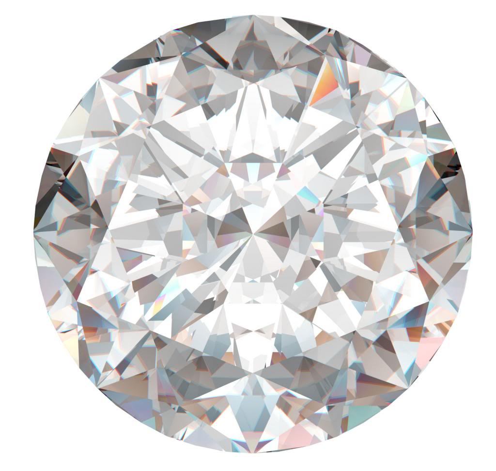 round cut loose diamond