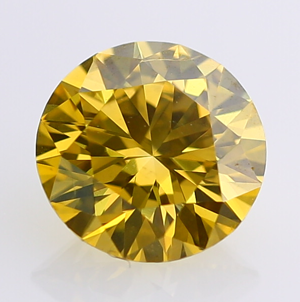 Discount 0.31 Ct Natural Loose Diamond, Yellow Diamond, Round Diamond, Round Brilliant Cut Diamond, Sparkling Diamond, Rustic Diamond N1079