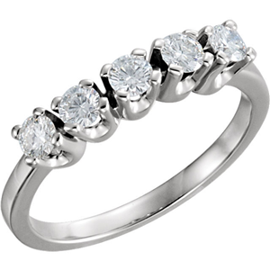 Round Diamond Solitaire Engagement Ring 14k White Gold 1.23 Ct, (F Color, VS Clarity)