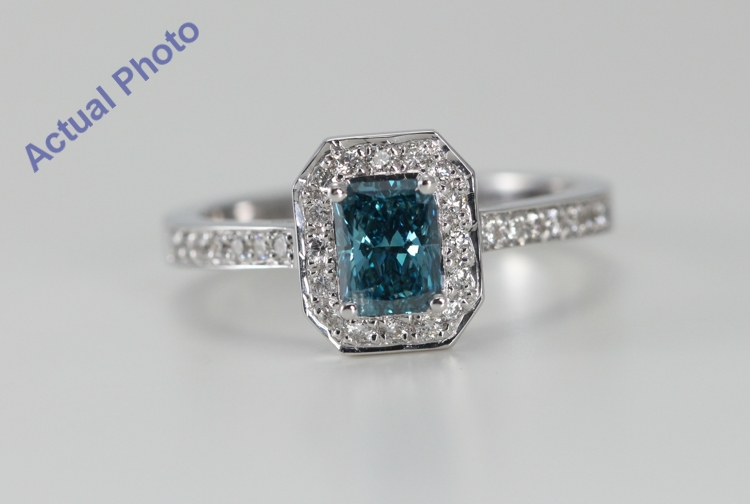 Blue Color Zirconia Ring | FashionCrab.com