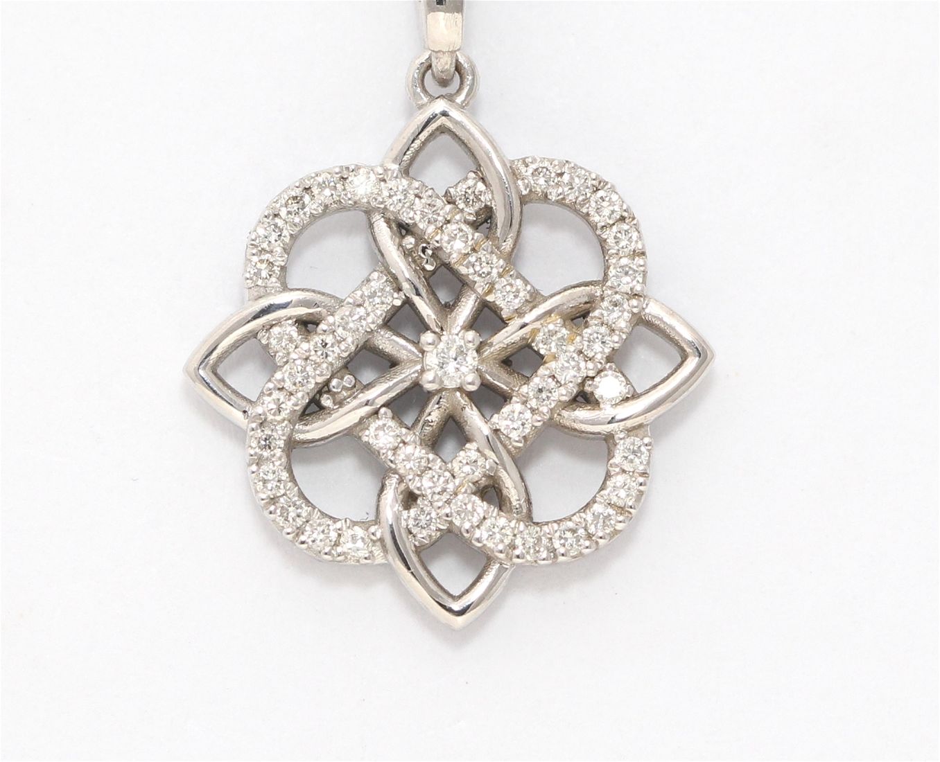 Dara Knot Necklace – Celtic Crystal Design Jewelry