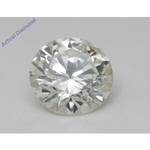 Round Cut Natural Mined Loose Diamond (1.52 Ct,K Color,Si3 Clarity) IGL Certified