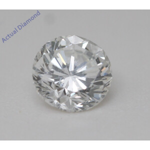 Round Cut Natural Mined Loose Diamond (1 Ct,F Color,Si1 Clarity) IGL Certified