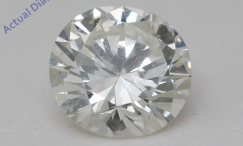 Round Cut Natural Mined Loose Diamond (0.83 Ct,I Color,Vvs2 Clarity) IGL Certified