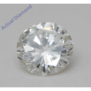 Round Cut Natural Mined Loose Diamond (0.6 Ct,G Color,Vs1 Clarity) IGL Certified