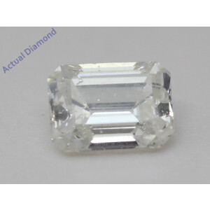 Emerald Cut Natural Mined Loose Diamond (1 Ct,G Color,Si2 Clarity) IGL Certified