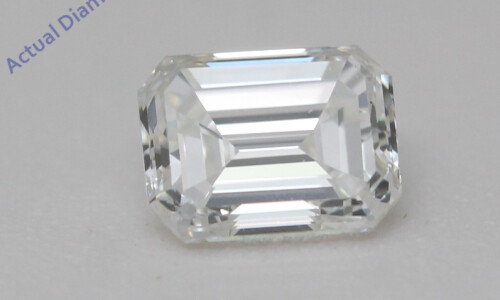 Emerald Cut Natural Mined Loose Diamond (0.72 Ct,F Color,Vvs1 Clarity) IGL Certified