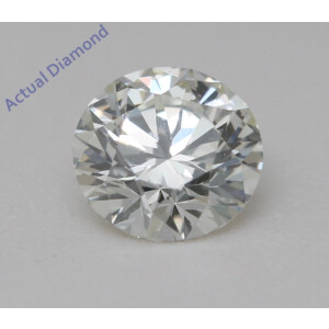 Round Cut Natural Mined Loose Diamond (0.56 Ct,H Color,Vvs2 Clarity) IGL Certified