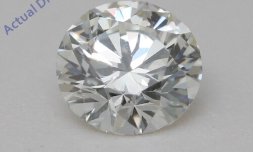 Round Cut Natural Mined Loose Diamond (0.56 Ct,H Color,Vvs2 Clarity) IGL Certified