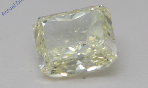 Radiant Cut Natural Mined Loose Diamond (1.61 Ct,Natural Fancy Yellow Color,Vvs2 Clarity) IGL Certified