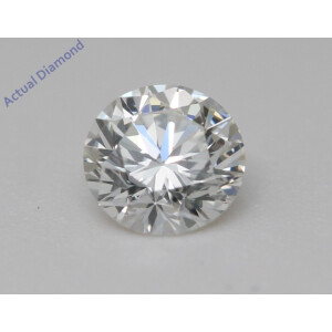 Round Cut Natural Mined Loose Diamond (0.74 Ct,H Color,Vvs2 Clarity) IGL Certified