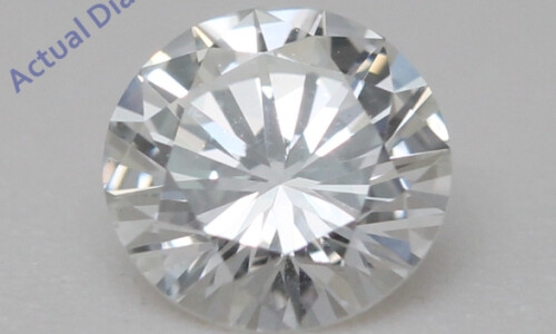 Round Cut Natural Mined Loose Diamond (0.51 Ct,F Color,Vvs2 Clarity) IGL Certified