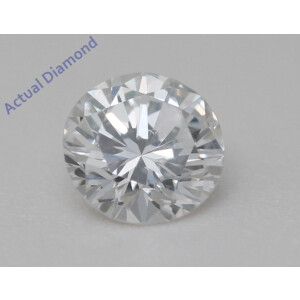 Round Cut Natural Mined Loose Diamond (0.48 Ct,D Color,Vvs2 Clarity) IGL Certified