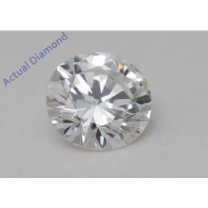 Round Cut Natural Mined Loose Diamond (0.4 Ct,F Color,Vs1 Clarity) IGL Certified