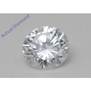 Round Cut Natural Mined Loose Diamond (0.4 Ct,D Color,Vs1 Clarity) IGL Certified