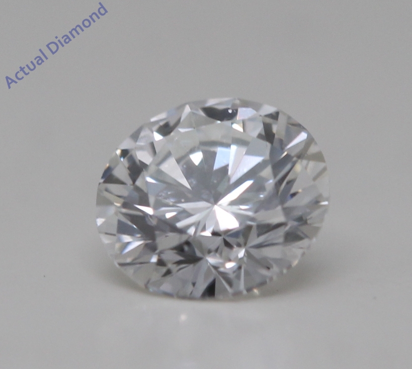 Round Cut Loose Diamond (0.5 Ct,F Color,Si1 Clarity) GIA Certified