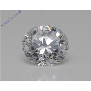 Round Cut Loose Diamond (0.51 Ct,H Color,Vs2 Clarity) GIA Certified