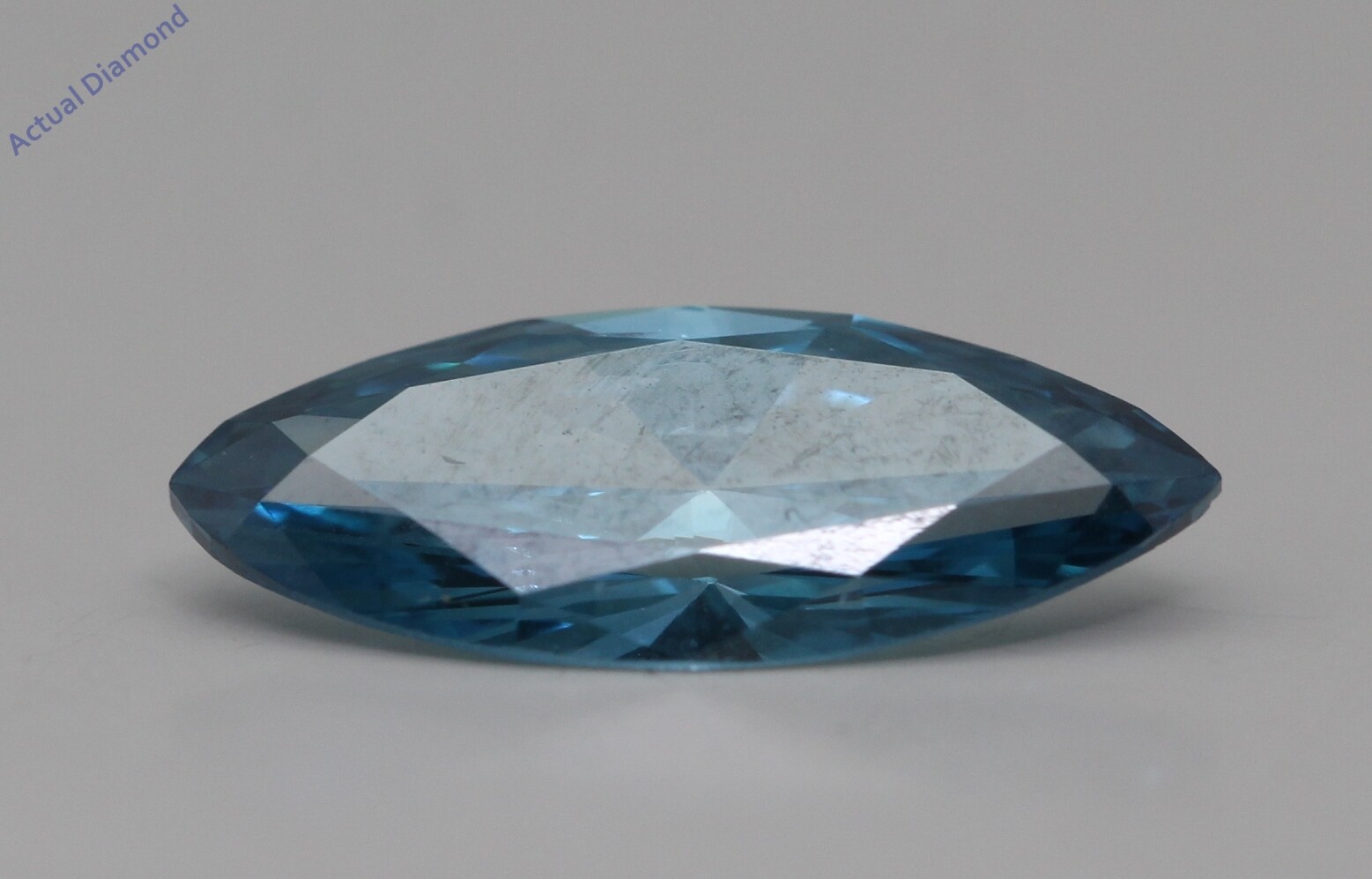 Aquamarine, Malawi 1.42 Ct Clarity SI2, Marquise Cut 8.7 x 5.8 mm, Light 2024 Pastel Blue Green, Video