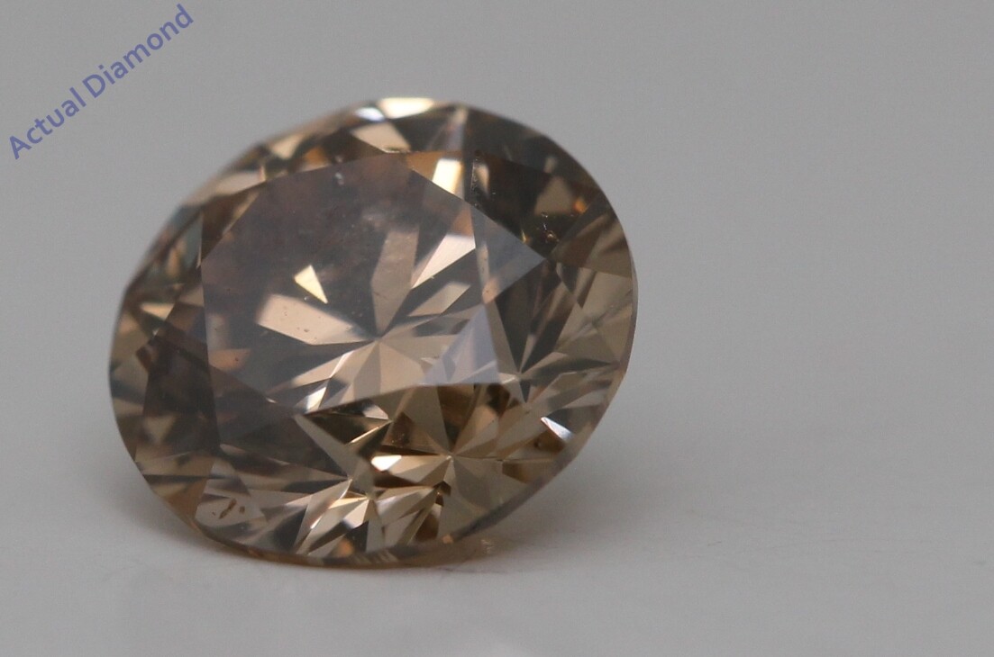 Natural sale Loose Diamond Round L - M Brown Color VS-SI Clarity 5-50 Pcs 1.30 MM Loose Diamond 100% Real Diamond