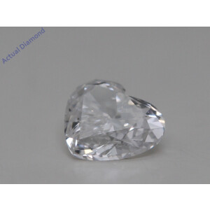 Heart Cut Loose Diamond (0.58 Ct,F Color,Vvs2 Clarity) GIA Certified