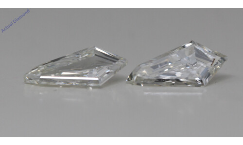 A Pair Of Kite Cut Natural Mined Loose Diamonds (0.79 Ct,I Color,Vs1 Clarity)