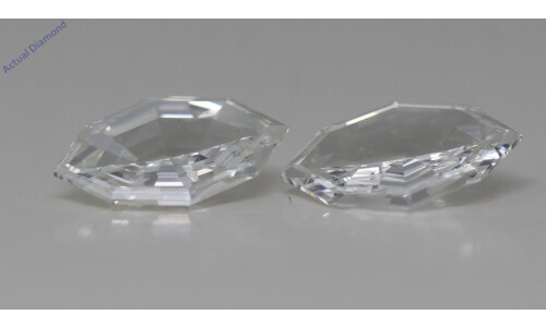 A Pair Of Marquise-Lozenge Cut Natural Mined Loose Diamonds (1.1 Ct,H Color,Vs1 Clarity)