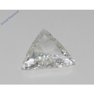 Trillion Cut Natural Mined Loose Diamond (1.02 Ct,I Color,Si1 Clarity)