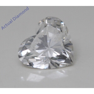 Heart Cut Natural Mined Loose Diamond (0.64 Ct,I Color,Vvs2 Clarity) GIA Certified