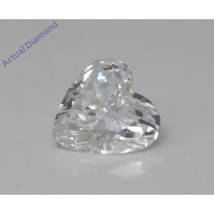 Heart Cut Natural Mined Loose Diamond (0.58 Ct,J Color,Vs2 Clarity) GIA Certified