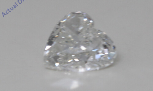 Heart Cut Natural Mined Loose Diamond (0.54 Ct,I Color,Si1 Clarity) GIA Certified