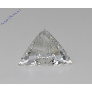 Triangle Cut Natural Mined Loose Diamond (1.29 Ct,K Color,Si2 Clarity) GIA Certified