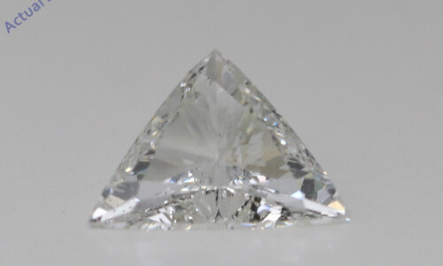 Triangle Cut Natural Mined Loose Diamond (1.29 Ct,K Color,Si2 Clarity) GIA Certified