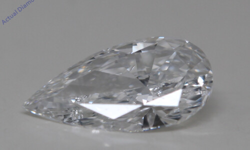 Pear Cut Natural Mined Loose Diamond (0.91 Ct,E Color,Si2 Clarity) GIA Certified