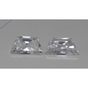A Pair Of Trapezoid Cut Natural Mined Loose Diamonds (0.61 Ct,G Color,Vs2 Clarity)