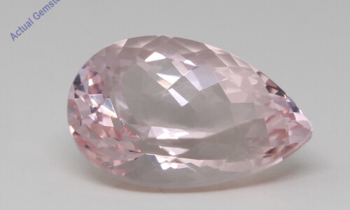 Pear Cut Natural Mined Loose Morganite (6.3 Ct,Pink(Irradiated) Color,Vs Clarity)