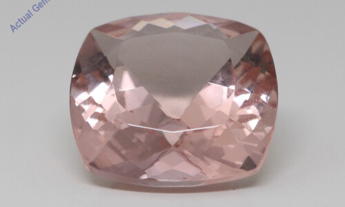 Cushion Cut Natural Mined Loose Morganite (7.47 Ct,Pink(Irradiated) Color,Vs Clarity)