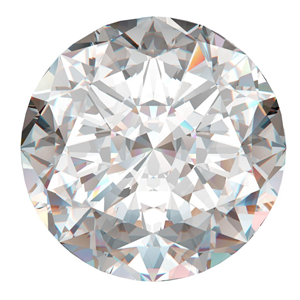 Round Cut Loose Diamond (1.08 Ct, H ,I1)  